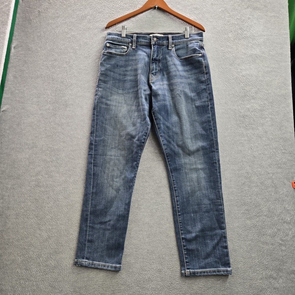 Lucky Brand Men‎ Jeans 32X30 Blue Denim 4712 Athletic Slim 29" Inseam